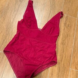 Zimmermann Red One Piece Swimsuit